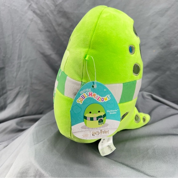 New Squishmallows Plush Harry Potter Slytherin Snake 9" with Tags - Picture 3 of 7